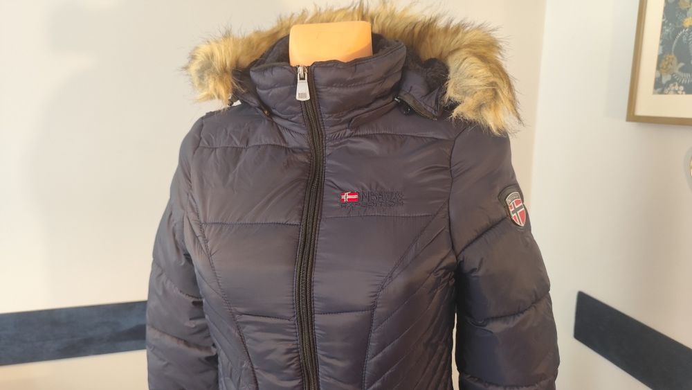 Kurtka pikowana Geographical Norway Abeille Lady płaszcz przejściowa