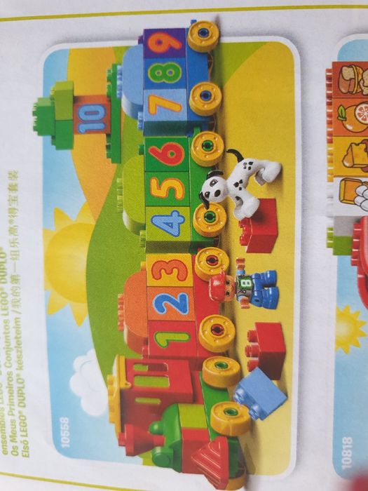 Lego duplo 10558 Pociąg z cyferkami