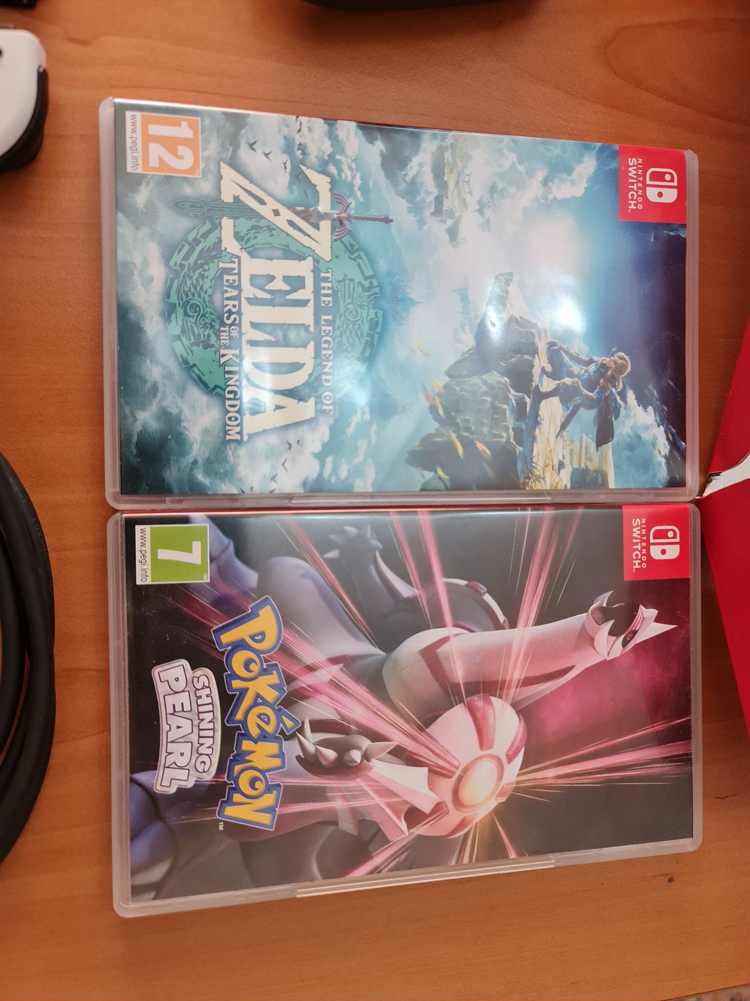 Nintendo Switch OLED praticamente nova + 2 jogos + garantia