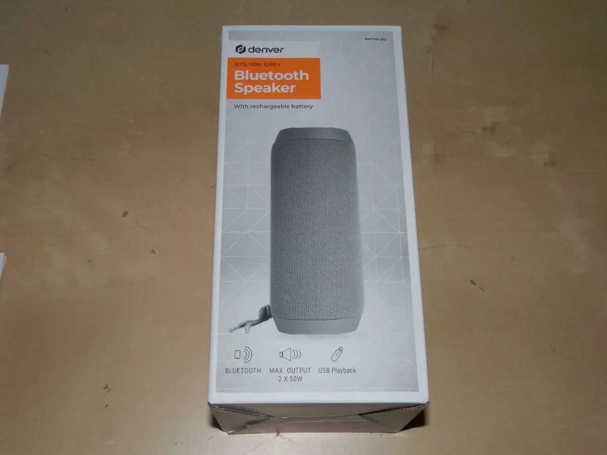 Coluna sem fios Denver Bluetooth Speaker BTS-110 Black