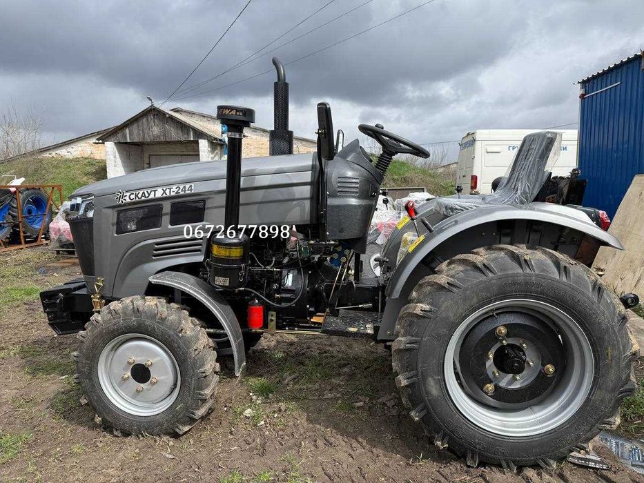 Мiнiтрактор Скаут XT 244 (3*1) 3-циліндра Редукторний міст Кредитуємо