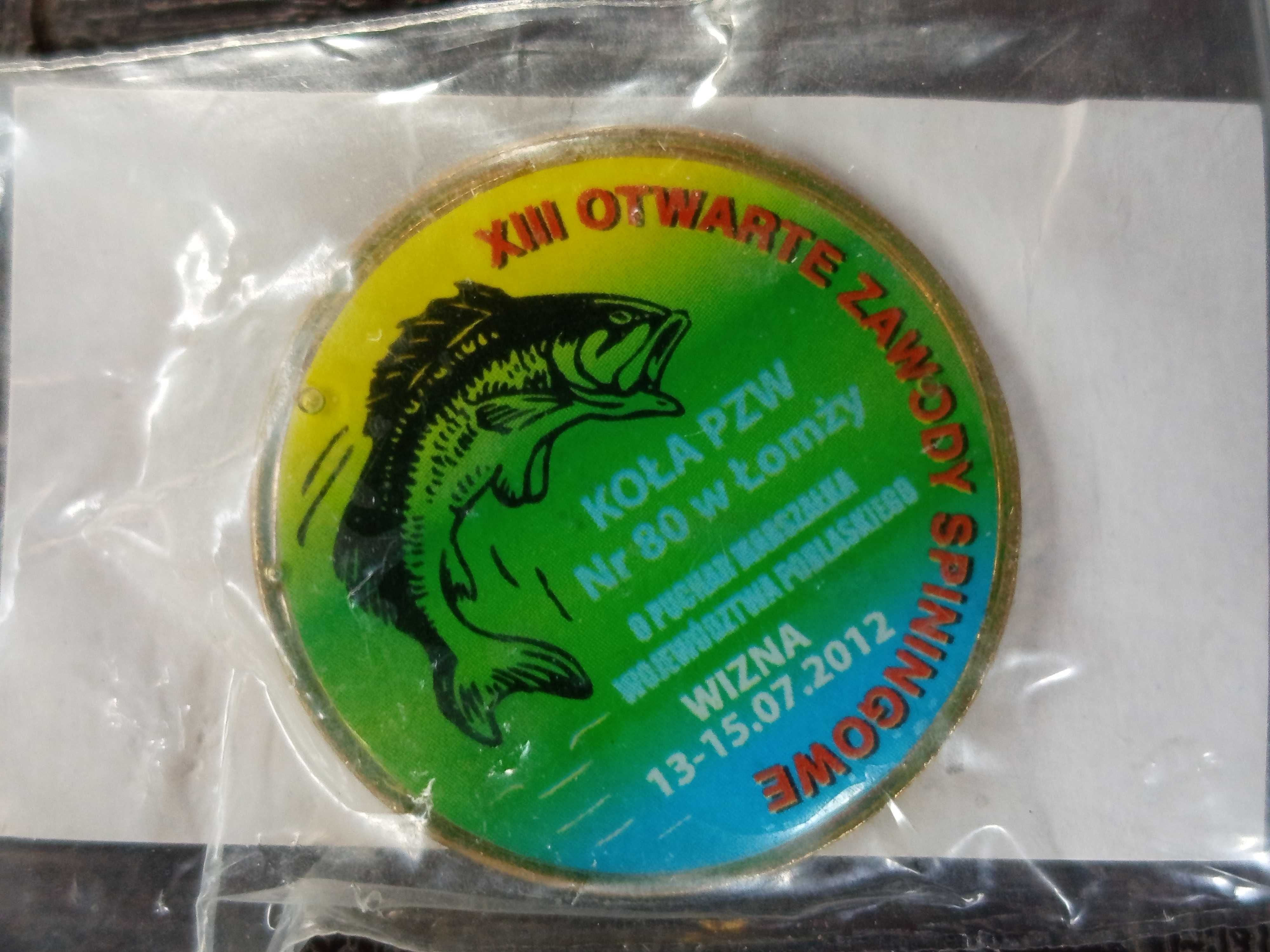 odznaki wędkarskie