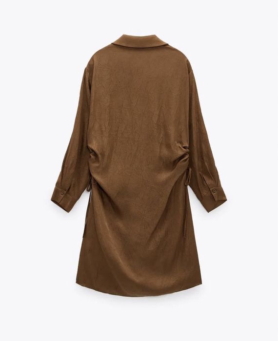 Сукня  Zara з жатої тканини