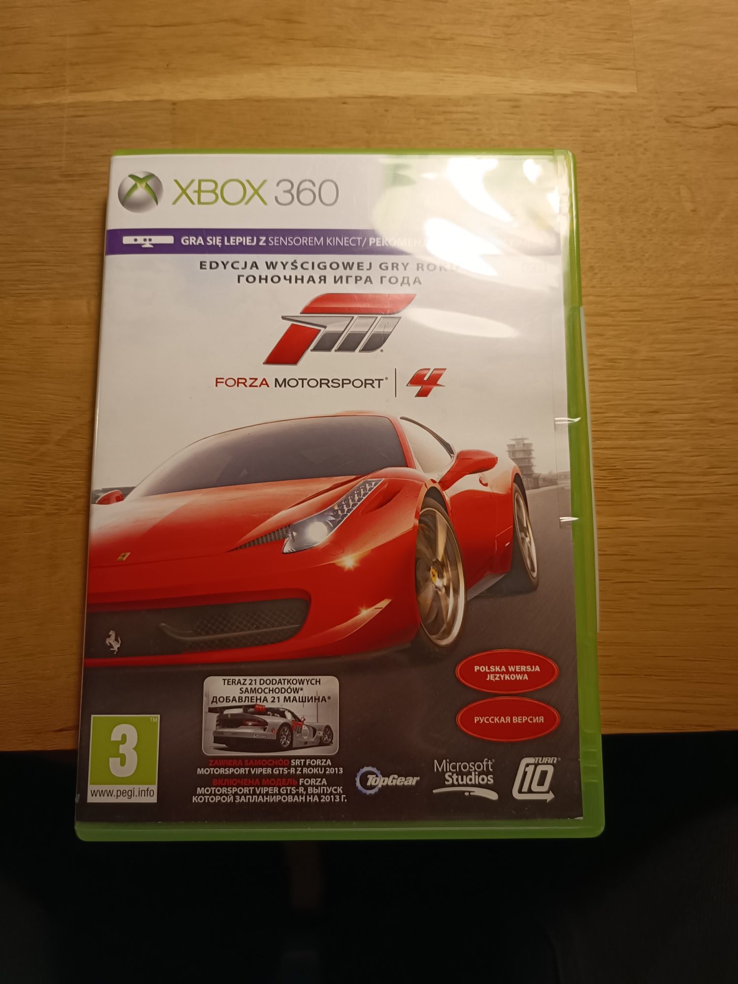 Płyta na Xbox 360 Forza Motorsport gra