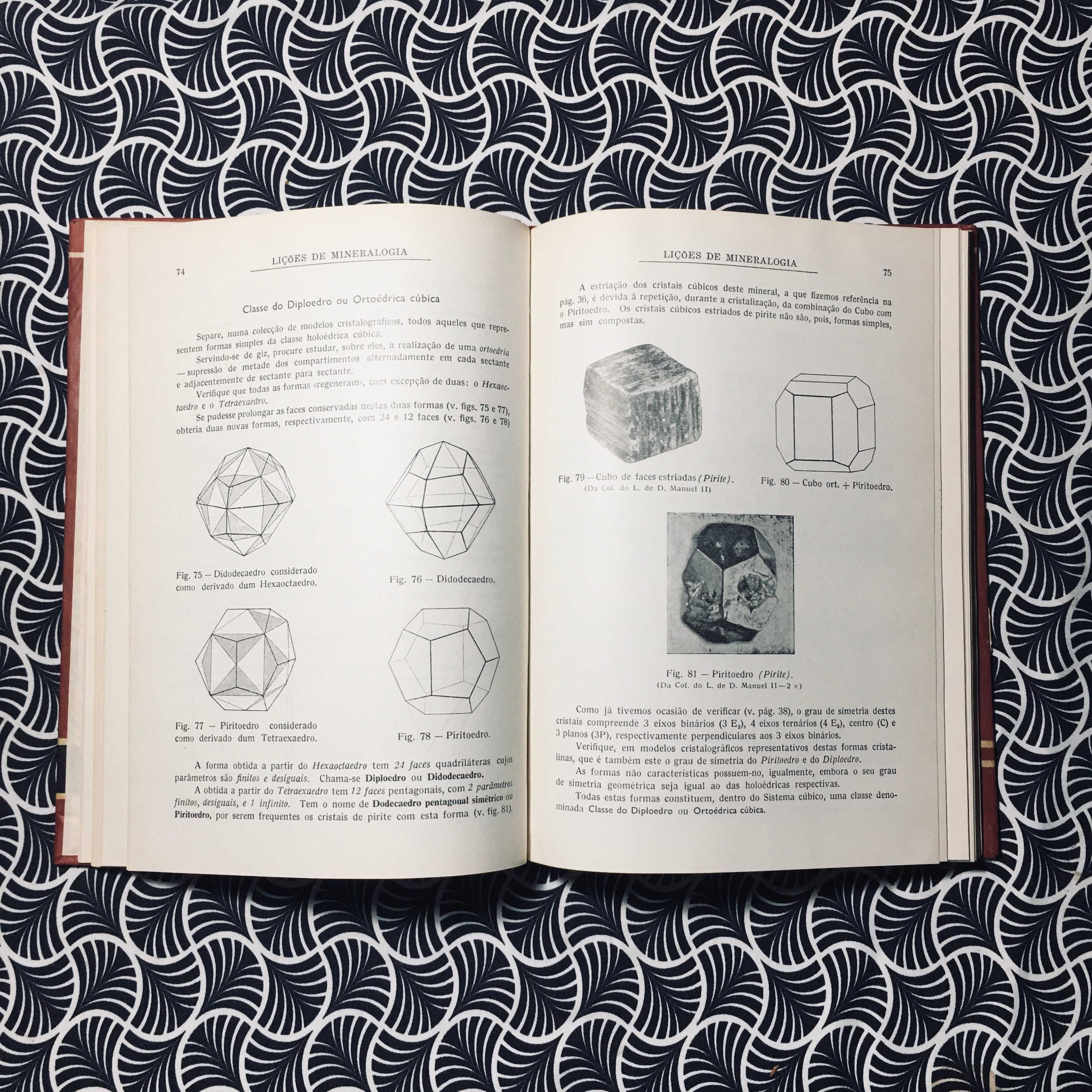 Lições de Mineralogia para o 6º ano Liceal