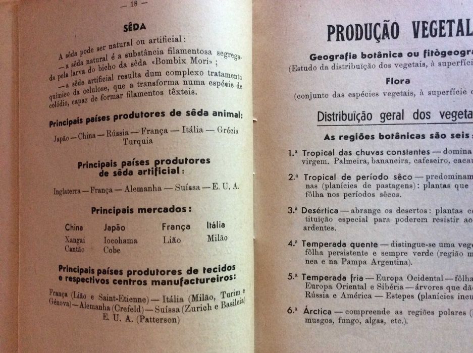 Apontamentos  de geografia económica. Por F. L. Navarro, 1942