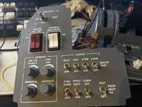Panel do symulatora lotu cessna 172 g1000