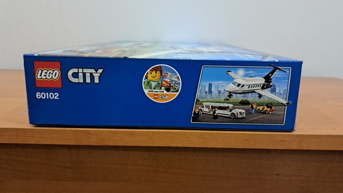 LEGO 60102 City. Lotnisko - obsługa VIP-ów. Nowy zestaw z 2016 roku.
