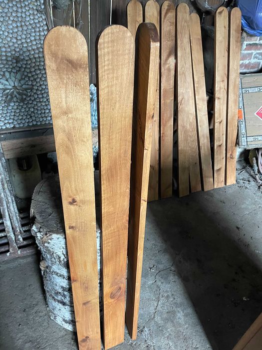 deski ogrodzeniowe - sztachety 135 cm na 10 cm - nowe około 300 sztuk