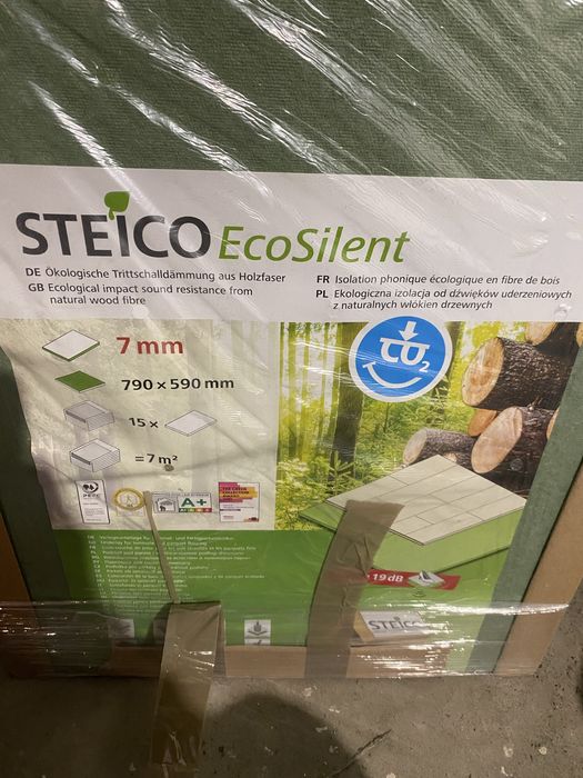 Podklad pod panele steico ecosilent 7mm nowy