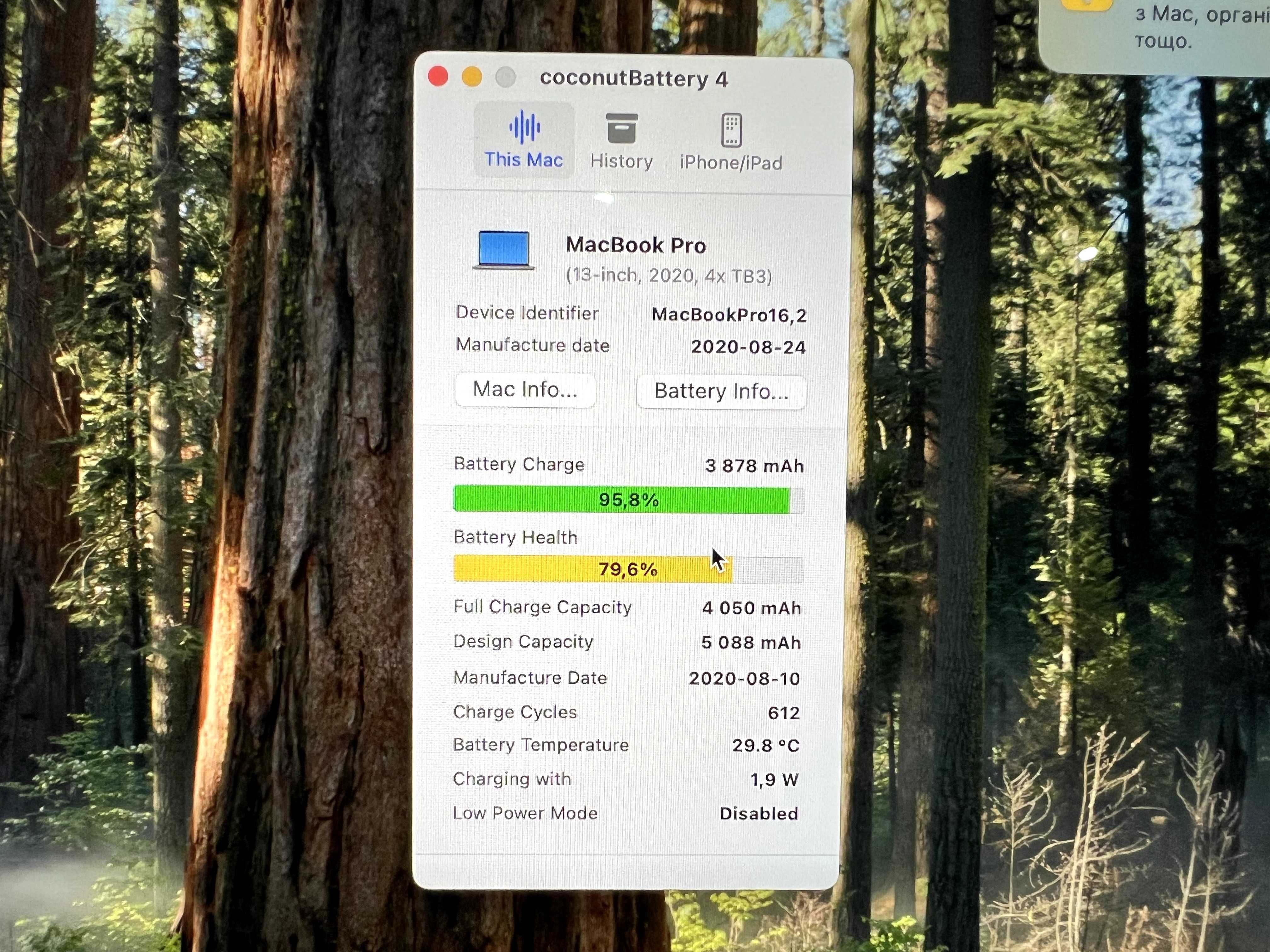 Ноутбук MacBook Pro 13” 2020 16Gb/512Gb i5 A2251