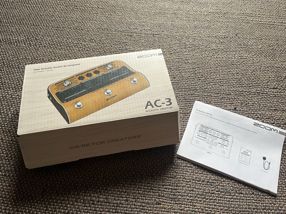 ZOOM AC 3 - Pedal guitarra