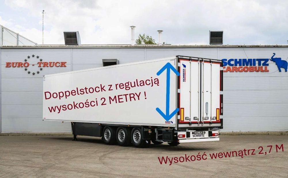 Schmitz Cargobull SKO 24/L 13.4 FP COOL V7, Doppelstock  Doppelstock,wys 2,7m, regul. do 2m, agregat TK, możliwość wynajmu FV23