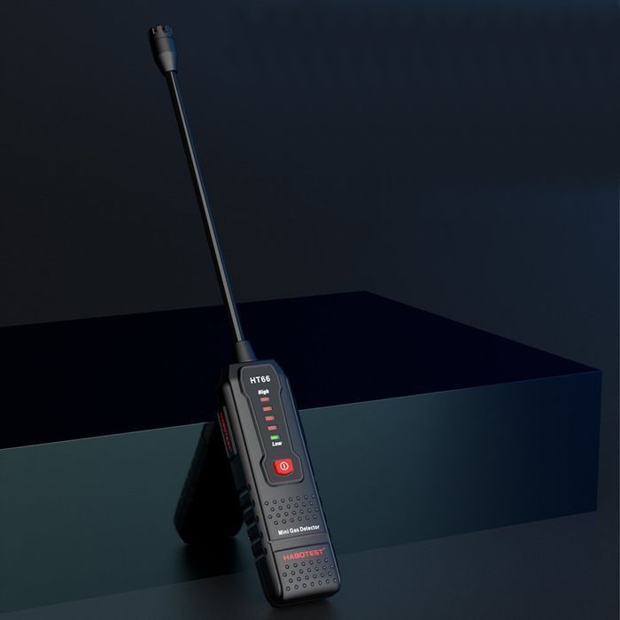 Mini Detektor Gazów Łatwopalnych Habotest Alarm Dźwiękowy Wizualny
