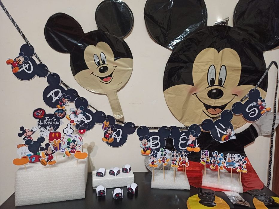 Kits de festa em casa - com balões,banners e muito mais!