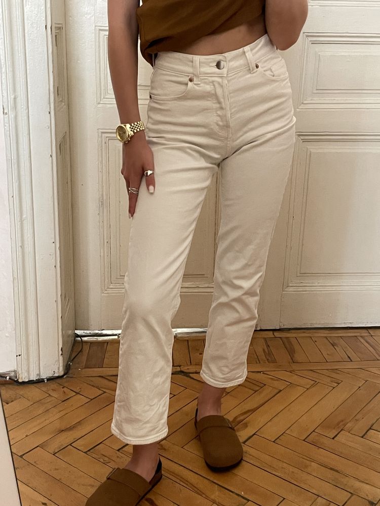 Білі джинси H&M