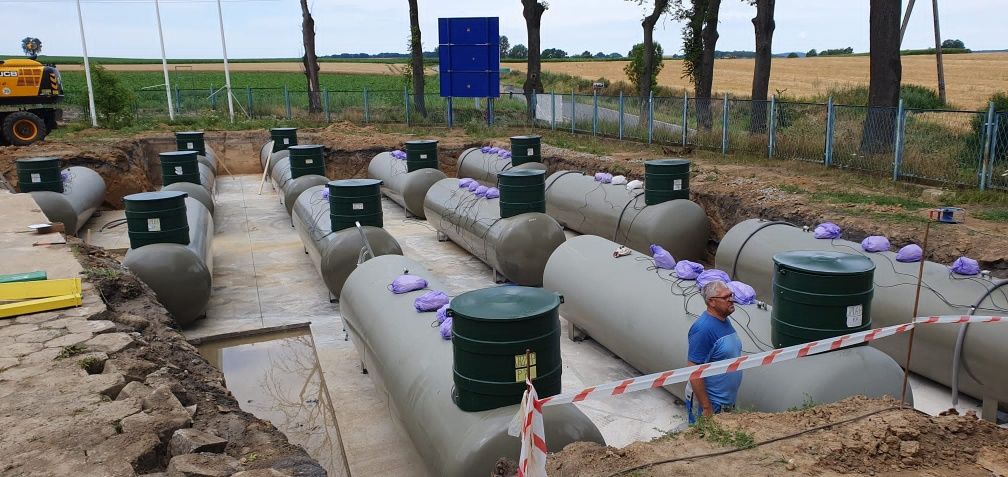 Zbiornik na gaz propan 2700L butla najtańsze ogrzewanie domu