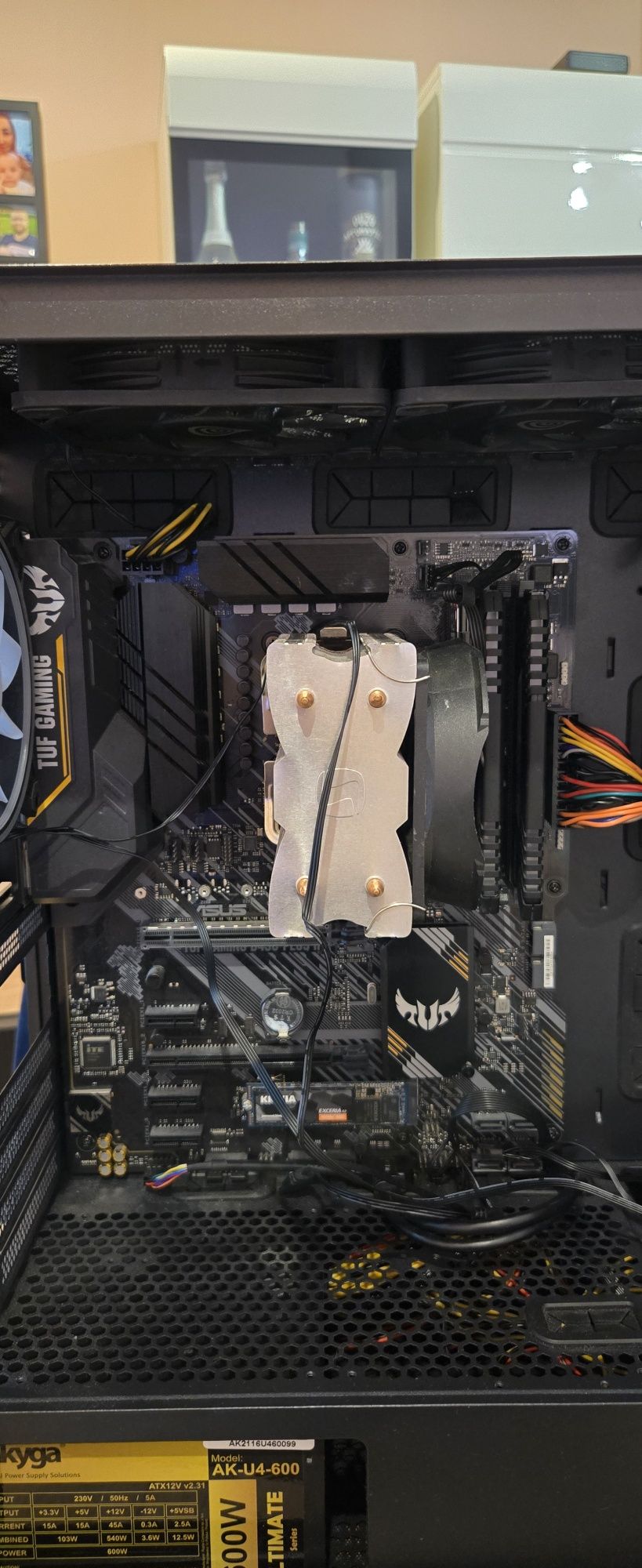Płyta asus + procesor ryzen5 5500 + 16gb ram
