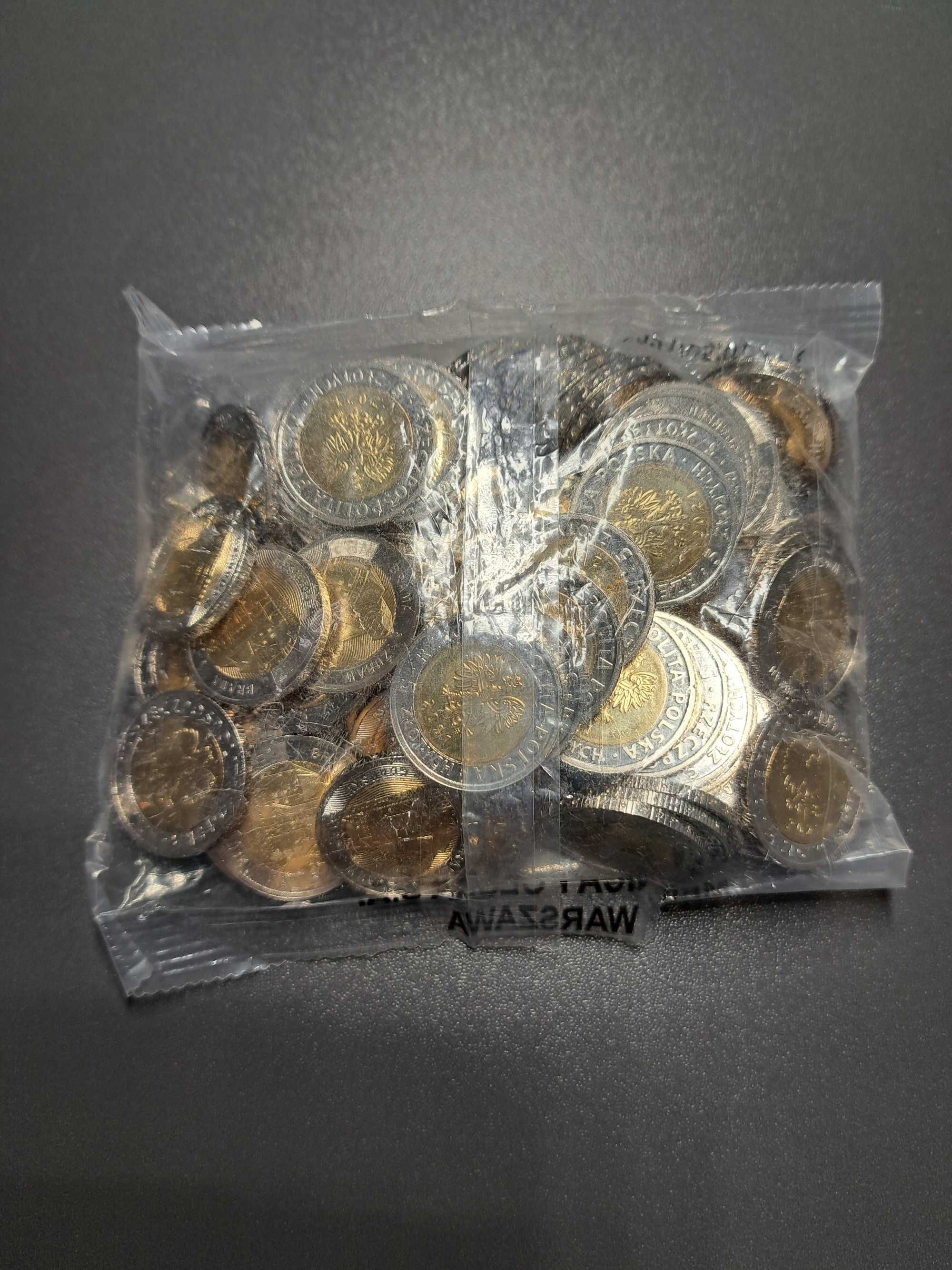 Woreczek menniczy monet 5zł Brama Żuraw w Gdańsku 100 sztuk 2021r.