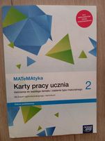Karty pracy ucznia MATeMAtyka 2 zakres podstawowy