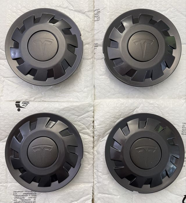 Колпачки заглушки в ступицу Tesla Model 3 Highland 2024 4шт.