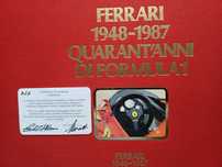 FERRARI 40 Anos de Formula1, Coleção de 40 Litografias