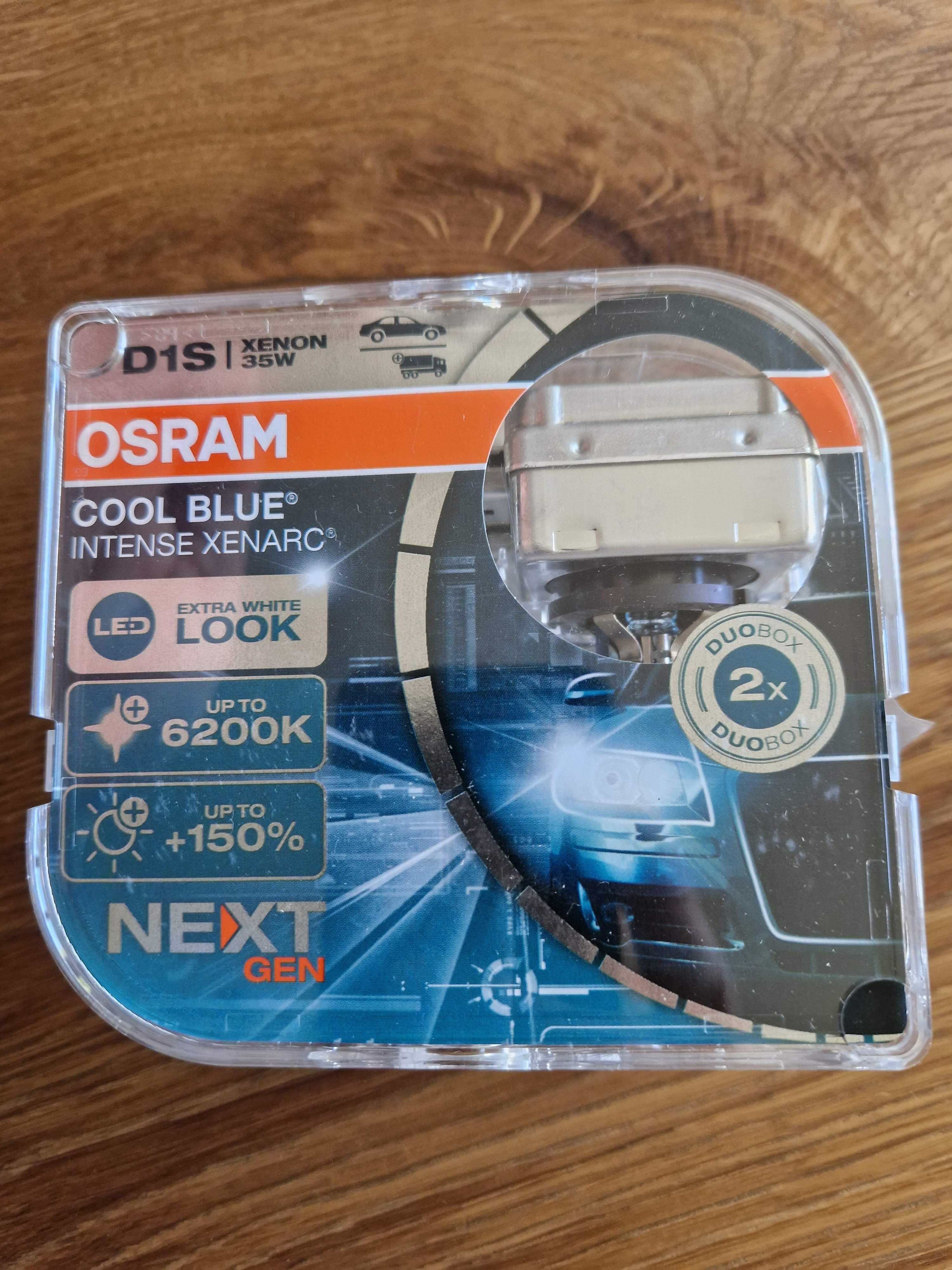 2x OSRAM Xenarc Cool Blue Intense D1S 6200K