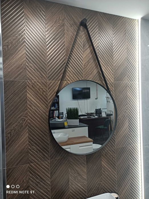 Lustro LOFT na pasku