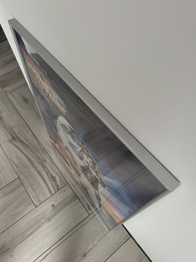 Plakat retro w metalowej ramce 92/62cm - Powrót do przyszlosci 1
