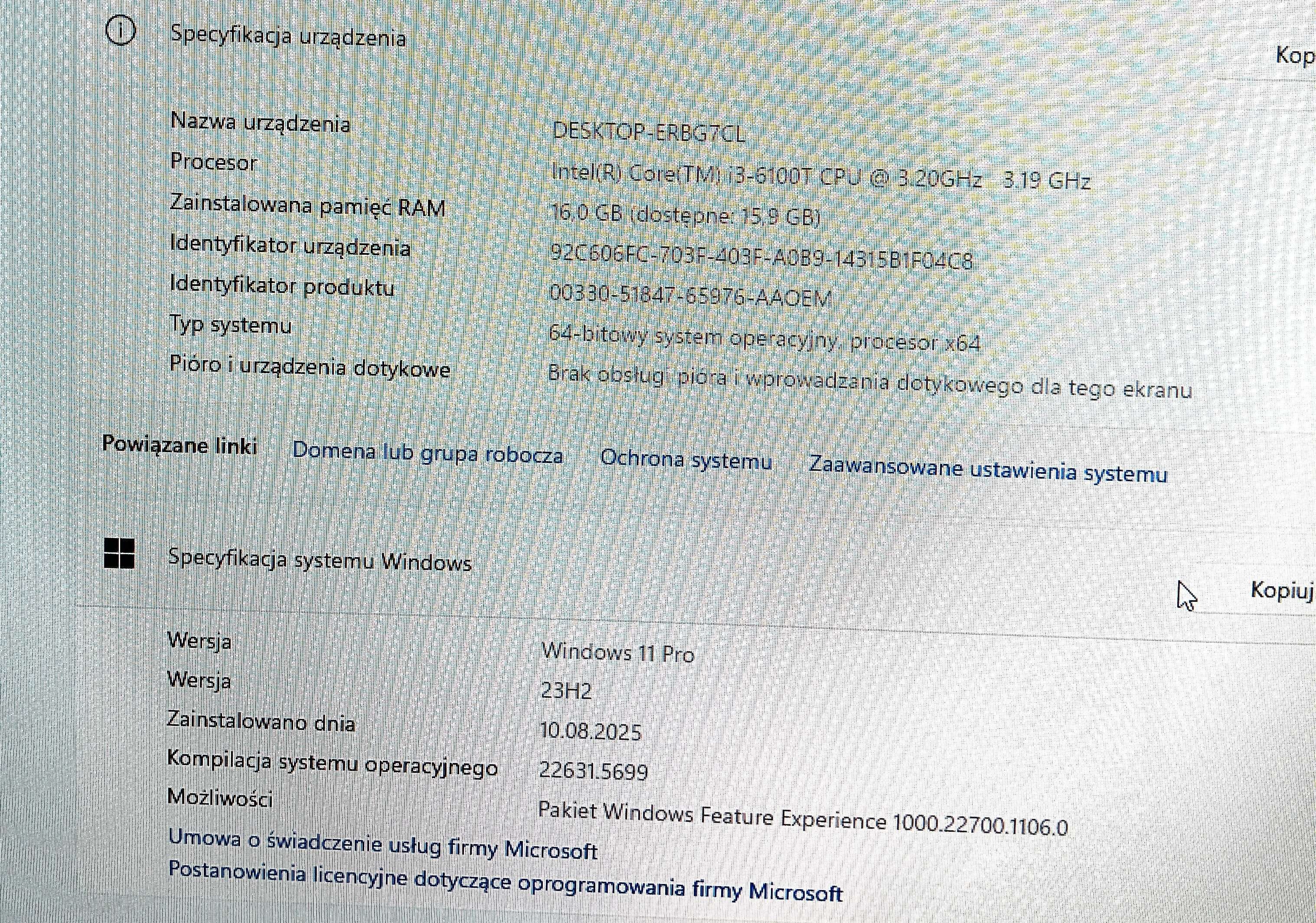 Komputer HP mini i3 16ddr4 2xDP 1xHDMI NVME W11PRO