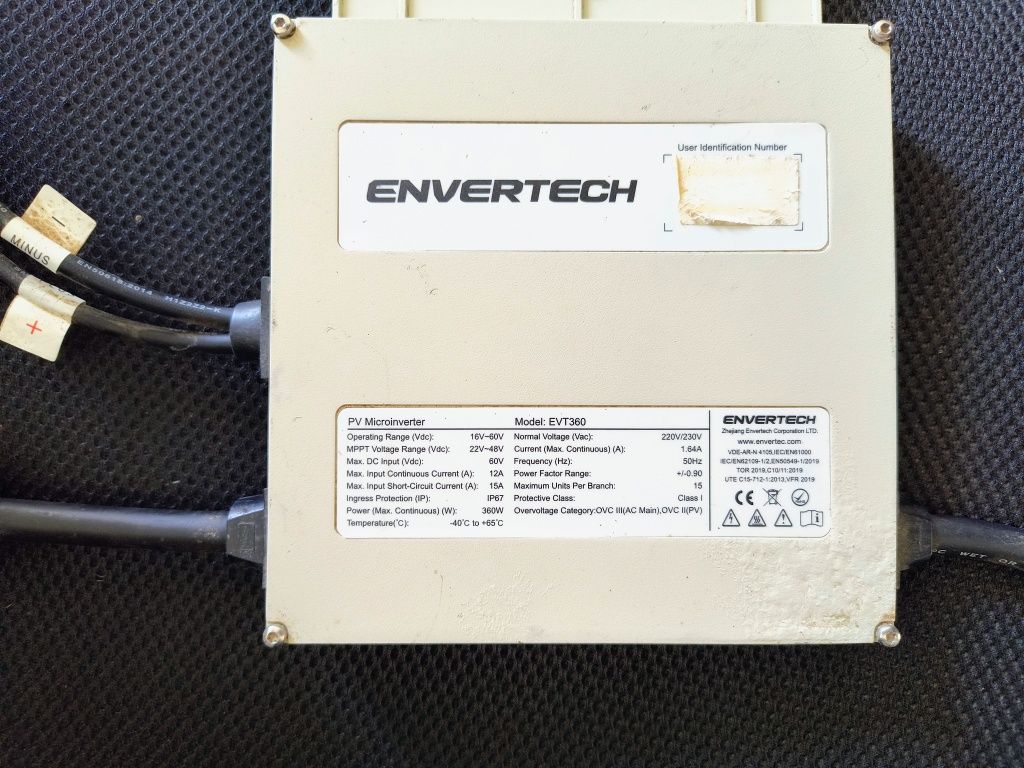 Micro inversor envertech 360w