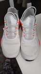 Ténis  adidas brancos e rosa