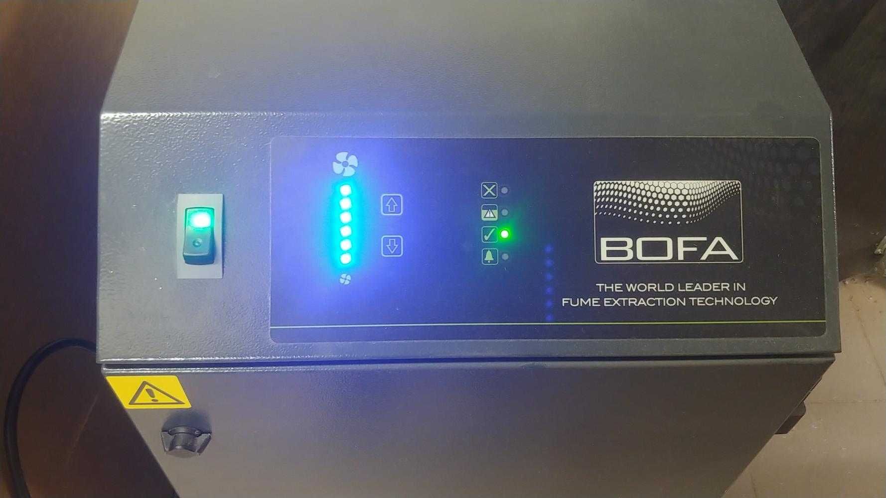 BOFA AD ORACLE, Filtr do lasera CO2, System filtracji