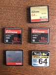 5 Discos Compact Flash