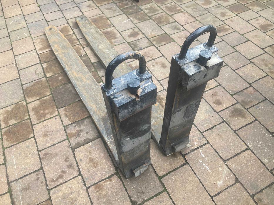Solidne widły do palet 3t 120 ładowarka tur sztaplarka karetka 40-41cm