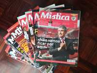 Revistas MÍSTICA do Benfica SLB nr1 ao 14