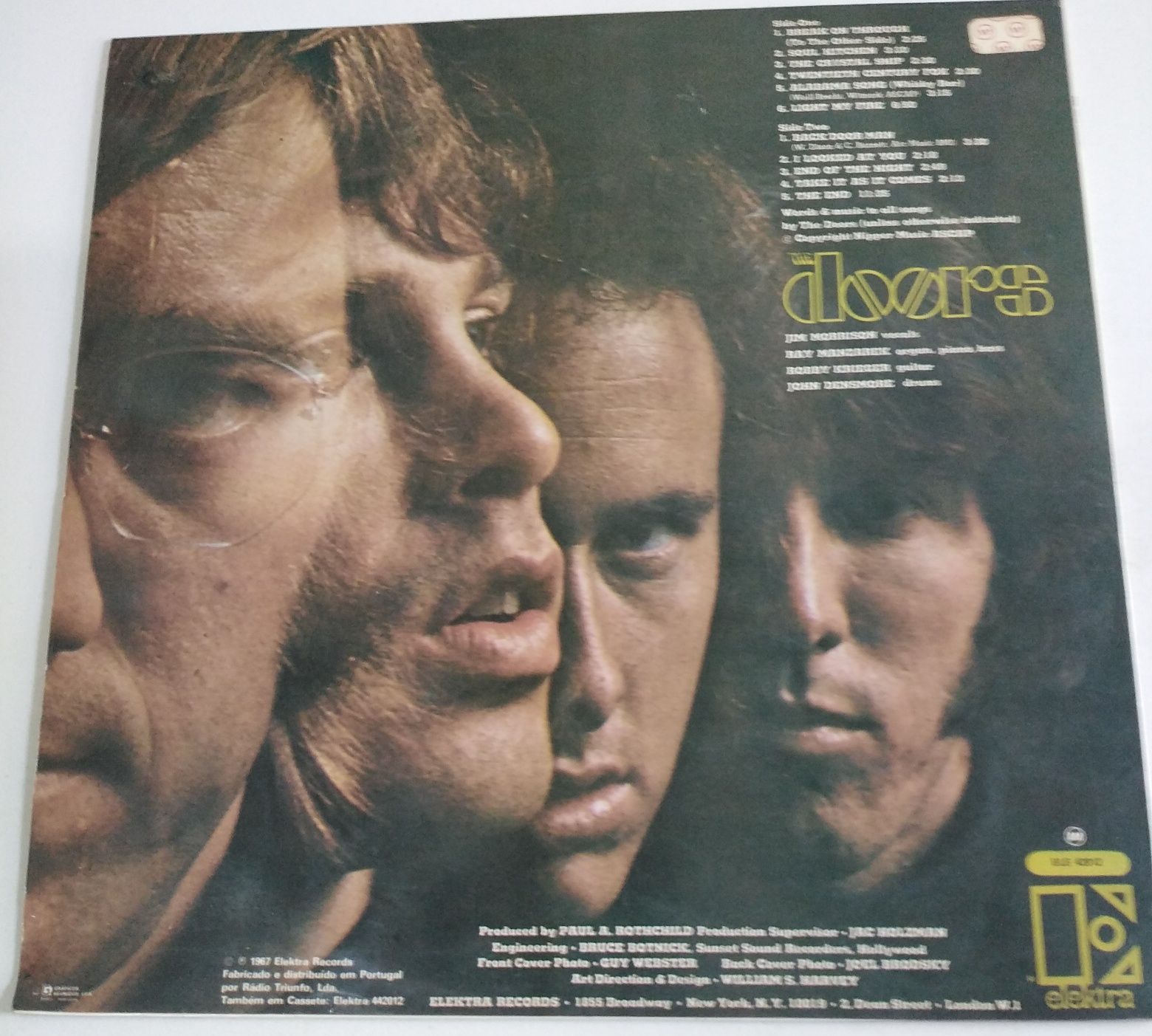 3 discos vinil álbum The Doors!