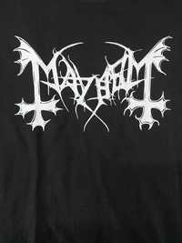 koszulki black metal mayhem + bathory