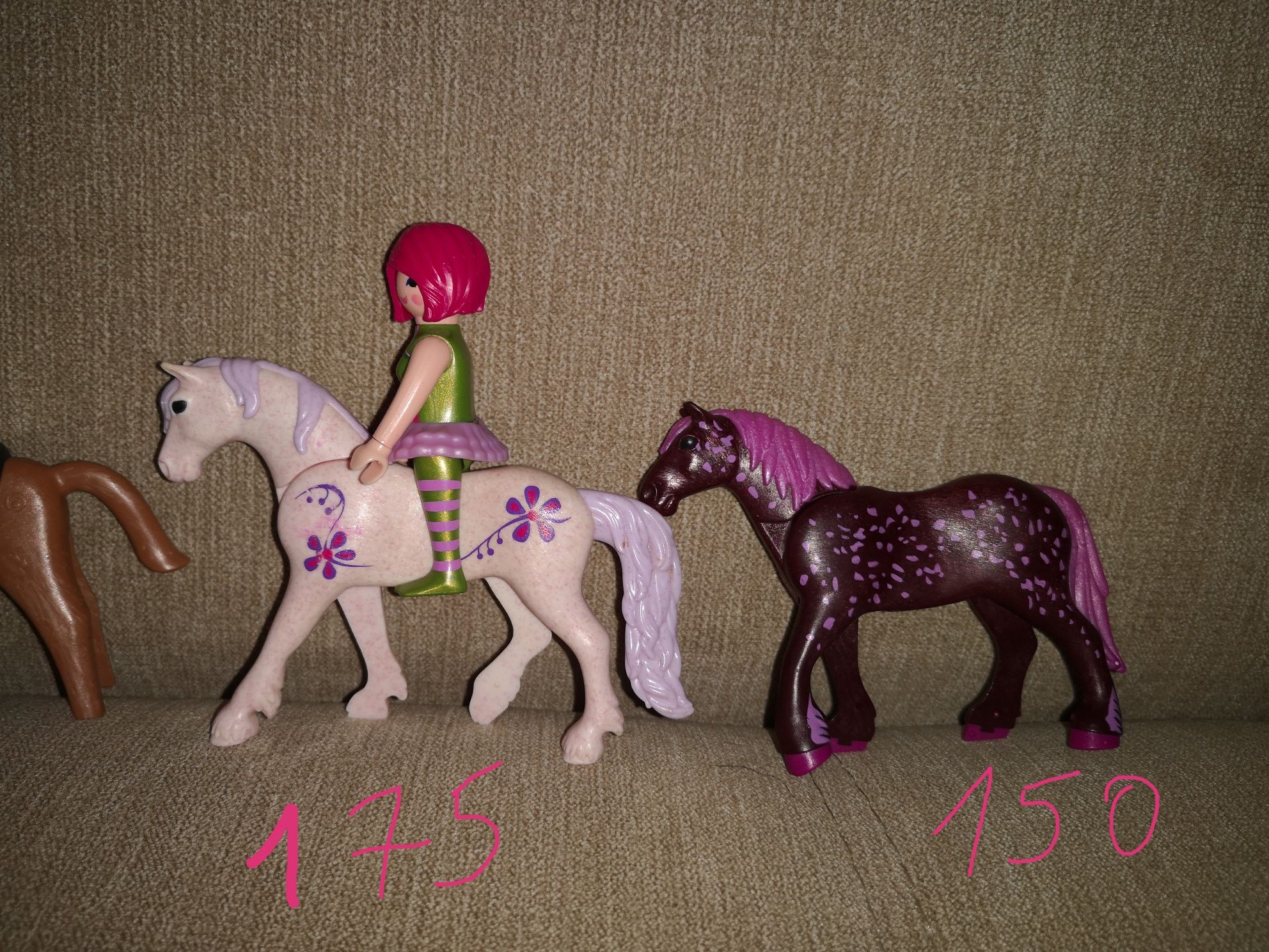 Фигурки Playmobil Geobra лошади рыцари принцесы медицинский феи бык