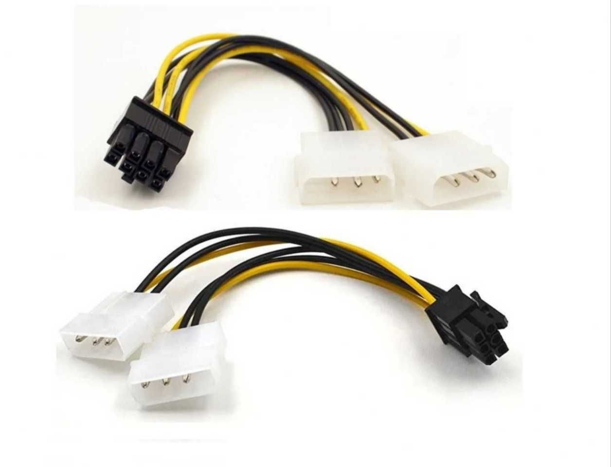 Кабель питания для видеокарты,переходник molex 8 pin, молекс 8 пин