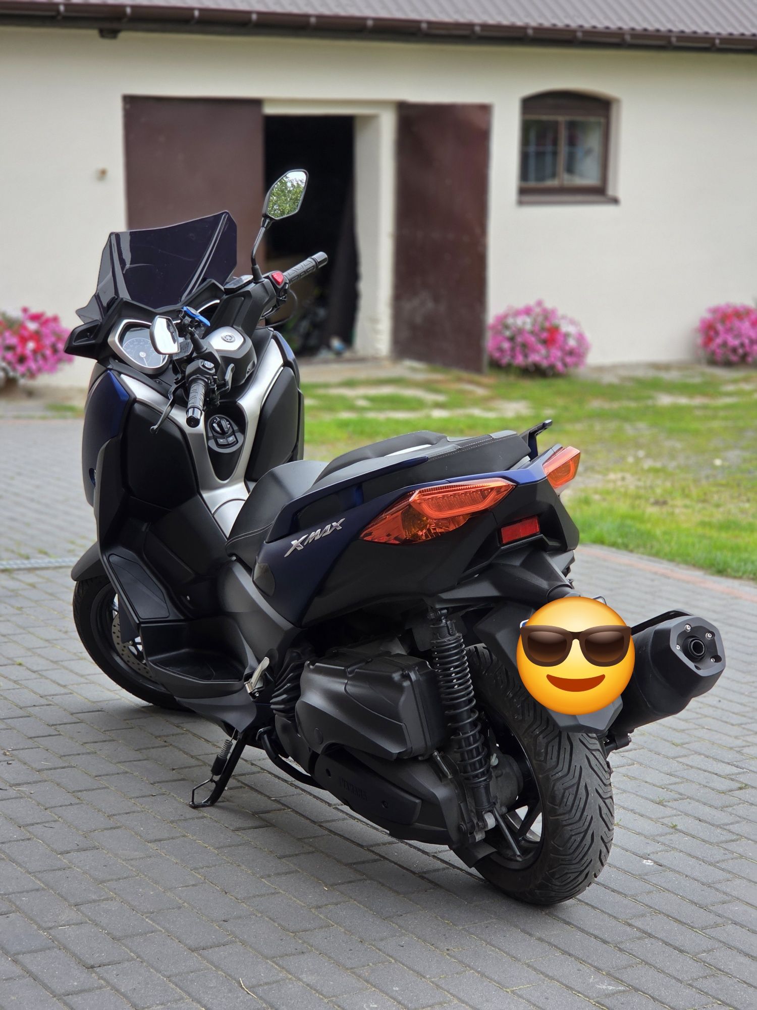 Yamaha XMAX 400 Tech-Max, niebieska, stan idealny, okazja