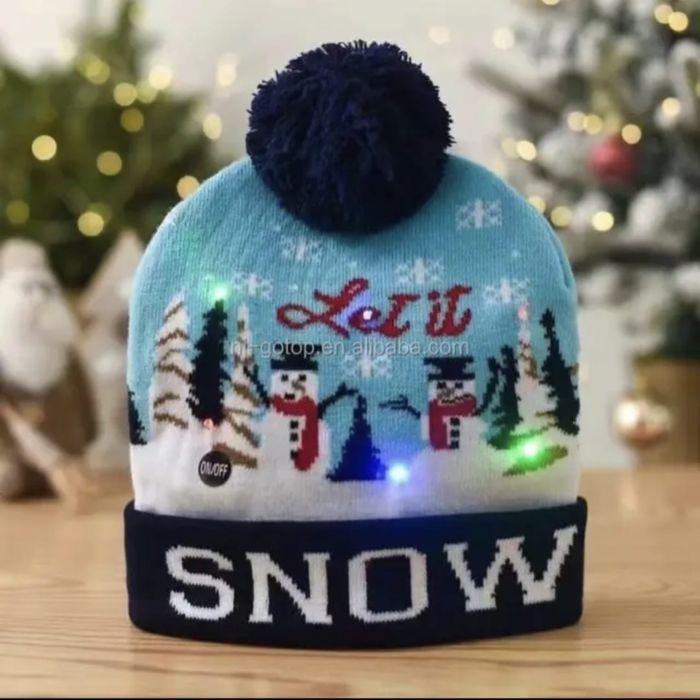 Gorros Natal com Led