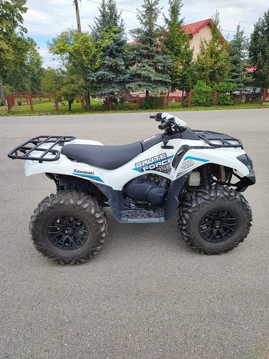 QUAD KAWASAKI BRUTE FORCE 750 Mały przebieg, stan bardzo dobry 2023r.