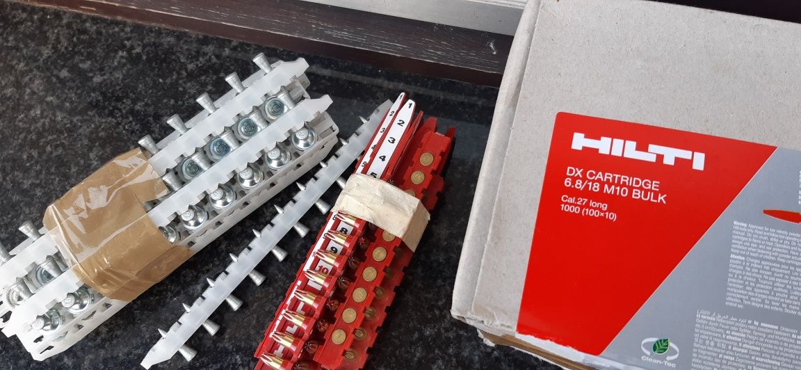 Hilti gwozdzie i naboje do DX76, Dx750, 1000kompletów