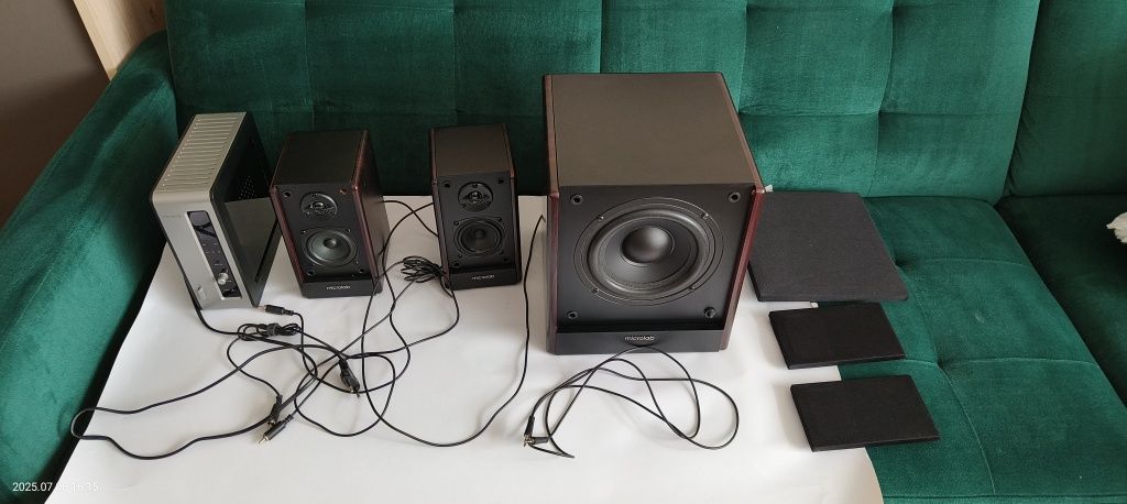 Microlab FC 530 (FC530) - Zestaw stereo głośników 2.1 + wzmacniacz