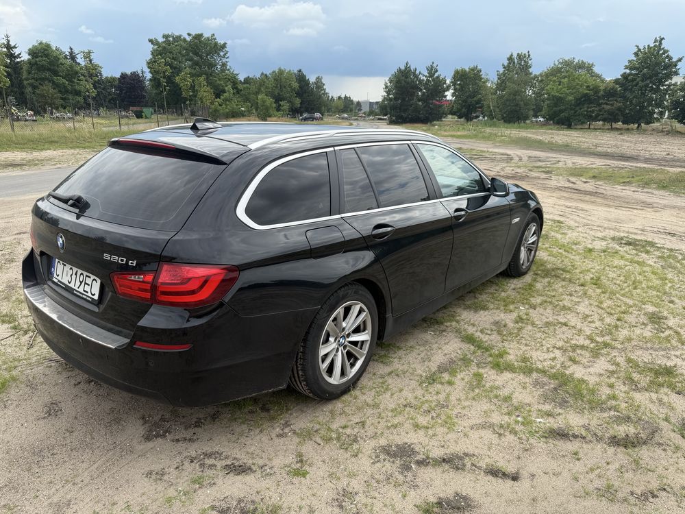 Bmw serii 5 f11, automat, kombii, czarna !!!