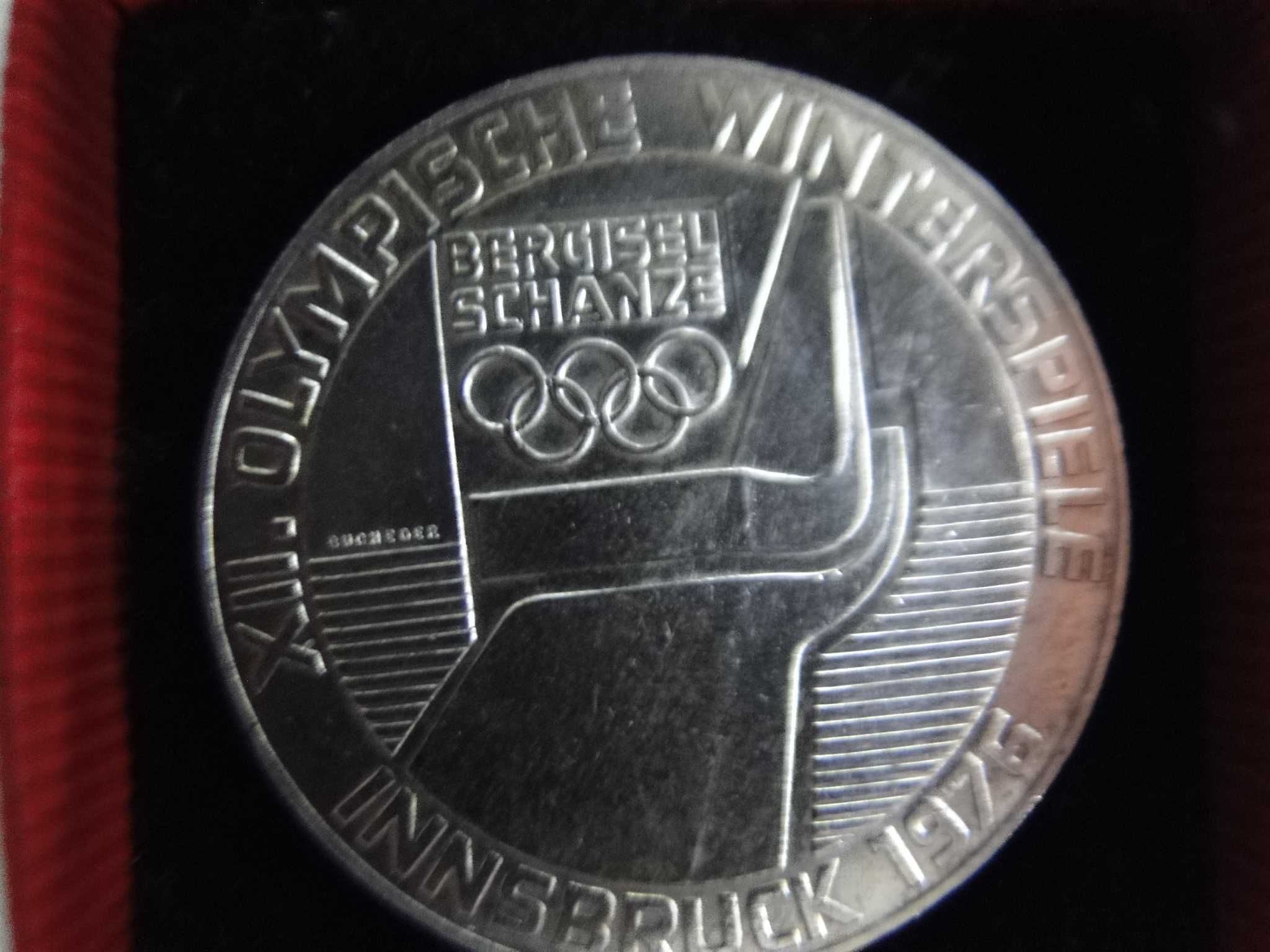 100 Schillingów srebro Austria 1976 r. Igrzyska Olimpijskie