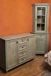 Meble retro "zielone"