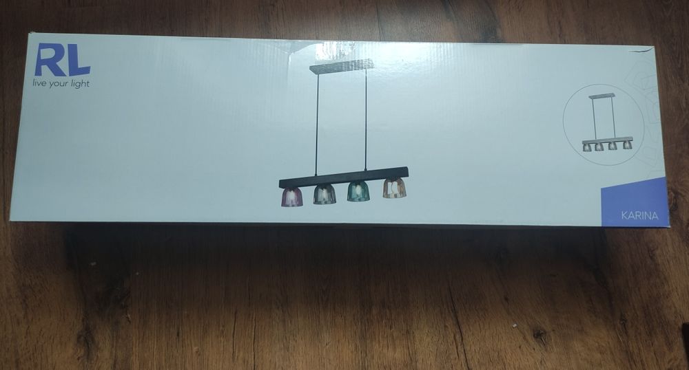 Lampa wisząca Karina Multikolor 4xE14