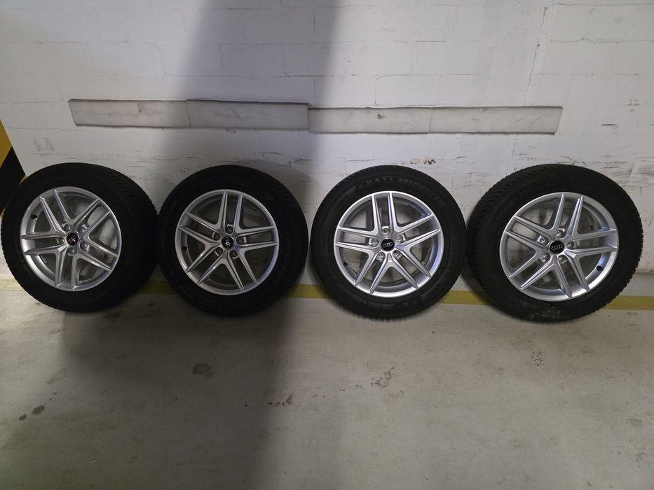 Kola zimowe Audi A4 B8 B9 Allroad 225/55R17 Michelin Alpin 5